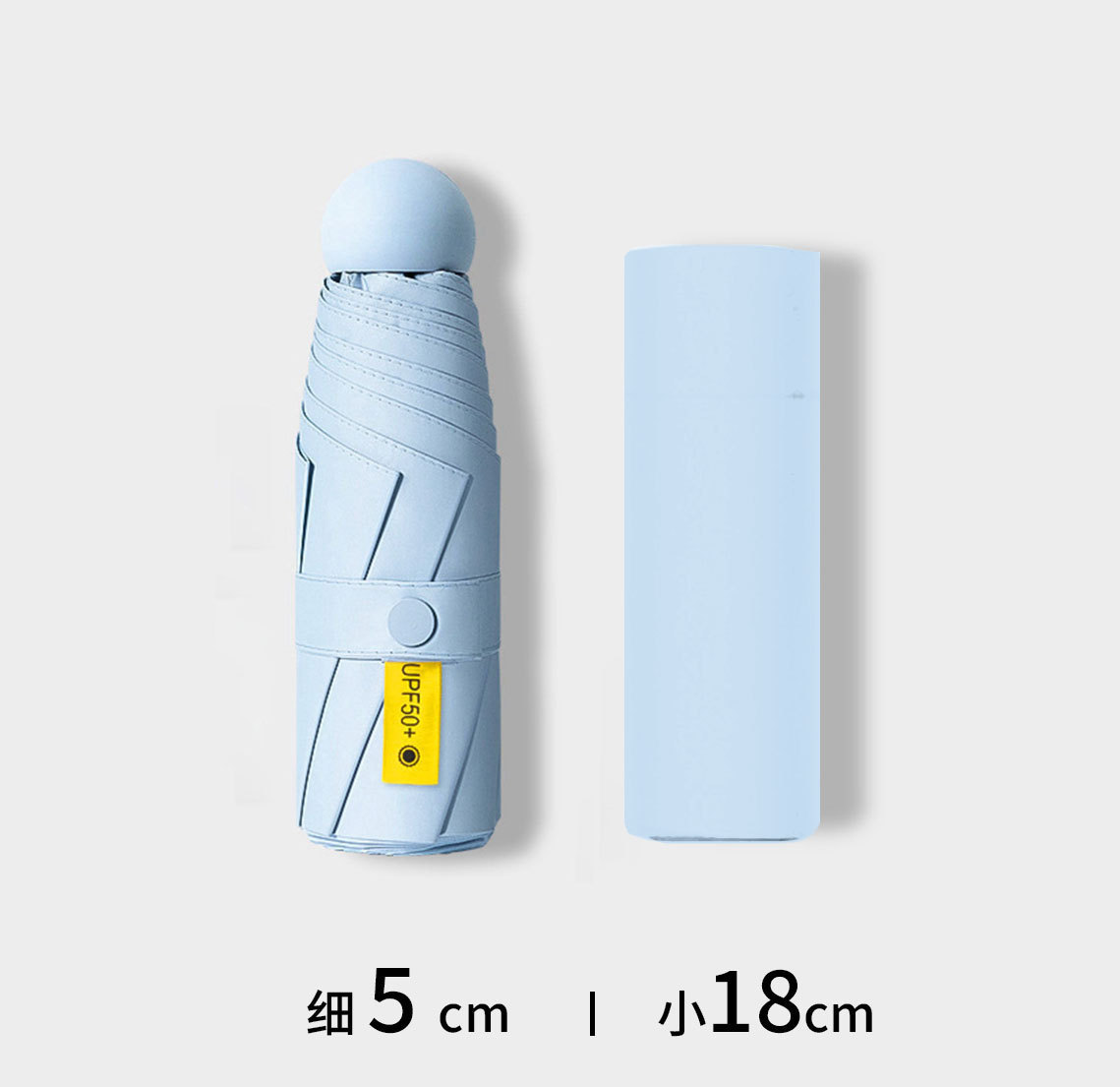 Rond quintuple 6 os - revêtement tissu - bleu ciel