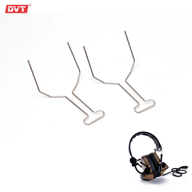 DVT 이어폰 와이어 모양의 헤드셋 머리띠 이어폰 헤드셋 헤드폰 스프링 내부