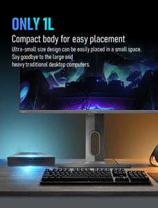 Ucuz fiyat DDR3 8g + 256g M.2 SSD Mini bilgisayar Windows 10 Intel Core I3 4th masaüstü Mini Pc - Product Image 3
