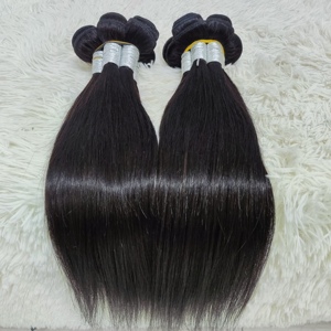 Letsfly 7Aストレートレミーブラジリアンヘアバンドル安い2224ロングインチヘアバンドル20PCS黒人女性のための送料無料