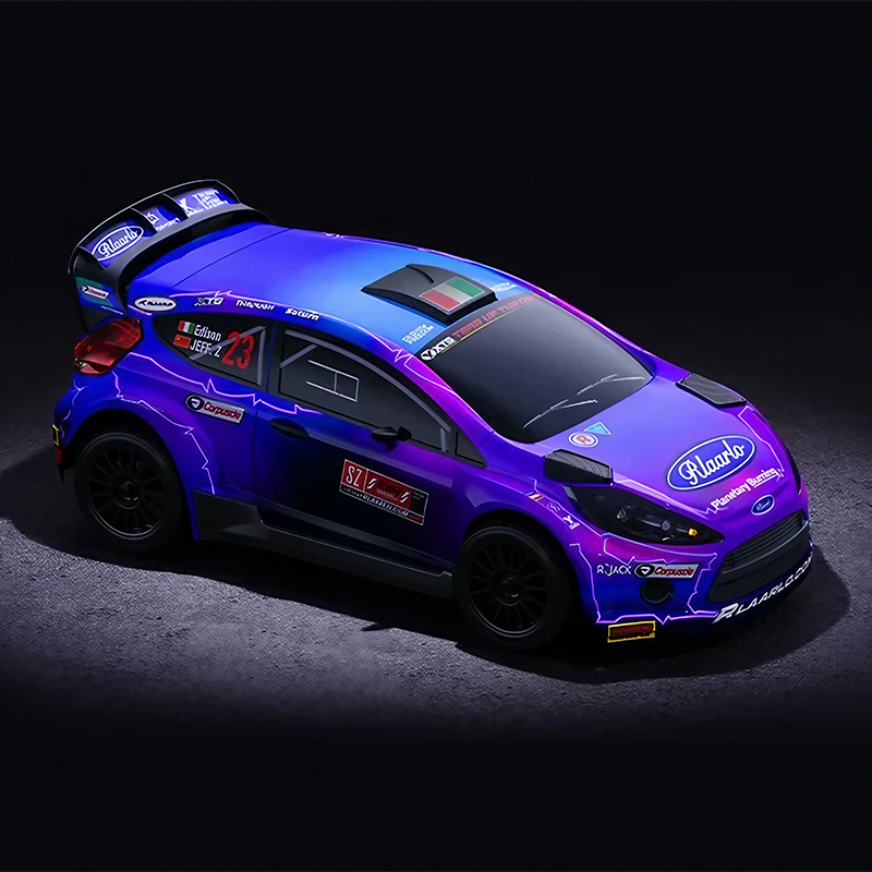 Fibre de carbone violette colorée BL RTR