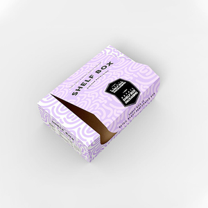 Estante de cartón de papel, caja de embalaje de exhibición para botella pequeña, producto listo, para barra de Chocolate de proteína energética - Product Image 6