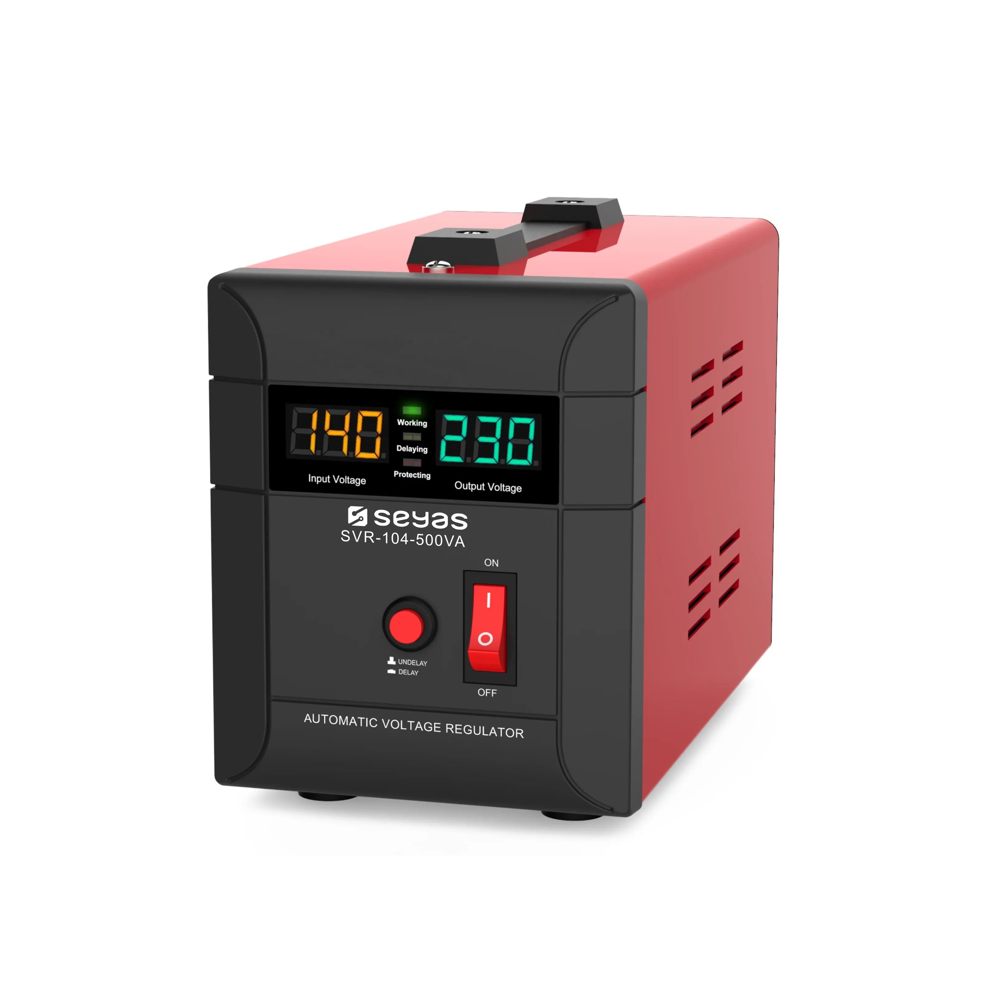 AC 220V/230V 500VA単相精密デジタルディスプレイ自動電圧スタビライザー/レギュレーター