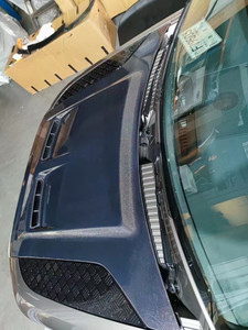 FORLand Rover Defender vücut kiti Defender yükseltilmiş Svr tarzı karbon Fiber kaput ile - Product Image 4