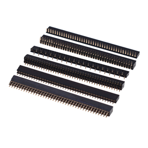 YZ 1.27MM Pitch 1*2-40P 2*2-40P Single Row Double Row DIPSMD Female <strong>Header</strong> Connector Gold-plated Female <strong>Header</strong> Connector - Product Image 1