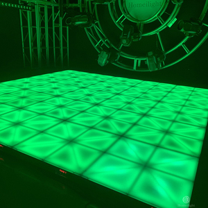 Nueva llegada Retro Led DMX Dance Floor RGB3in1 led color luz DMX Stage Light Dj luces para Night Club - Product Image 6