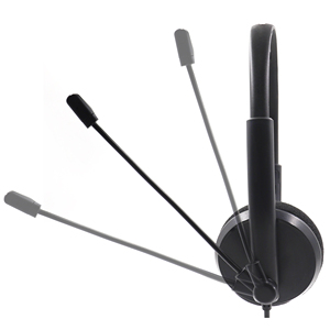 Çağrı merkezi USB mikrofonlu kulaklık VOIP sistemi ve PC - Product Image 2