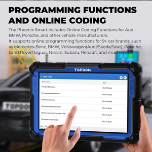 TOPDON diagnosi macchina programmatore chiave auto Ecu strumenti di programmazione Online strumento diagnostico per programma chiave auto