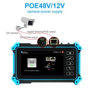 IPC-5200 Plus CCTV Tester Full 8MP IP CVI TVI AHD SDI Analog 6 in 1 Hd Tester-monitor <strong>Vga</strong> &amp; 4k <strong>HDMI</strong> <strong>Input</strong> Cable Tracer Power in - Product Image 5