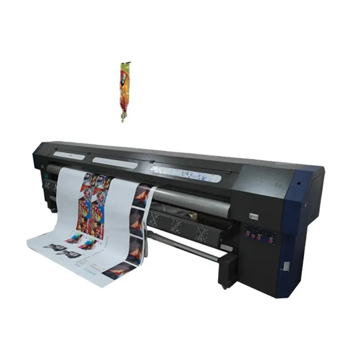 Grootformaat sublimatie label roll olie gebaseerde inkjet printer machine instagram 3.2 M digitale foto lab printing machine