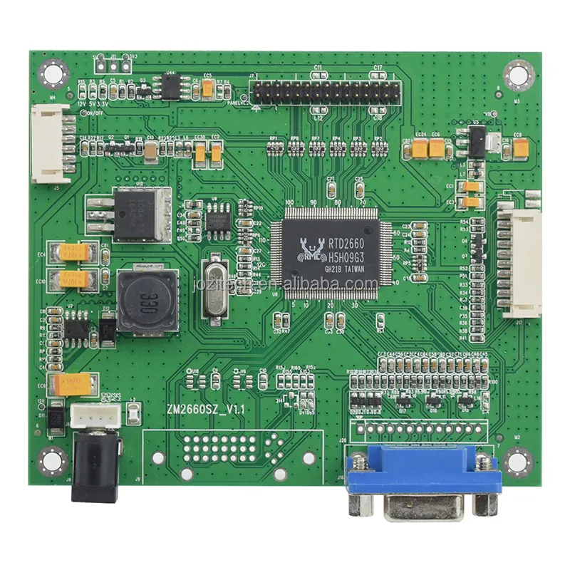 Jozitechs ZM2660SZ _ V1.1 ist ein voll ausgestatteter LCD-LVDS-Controller-Board-DVI-VGA-Eingang für 1920x1080 Full HD-Displays