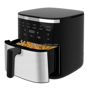 Aifa Household 5.5L Stainless Steel Large Capacity Electrical Automatic Multi Function Smokeless Oil Less Air Fryer