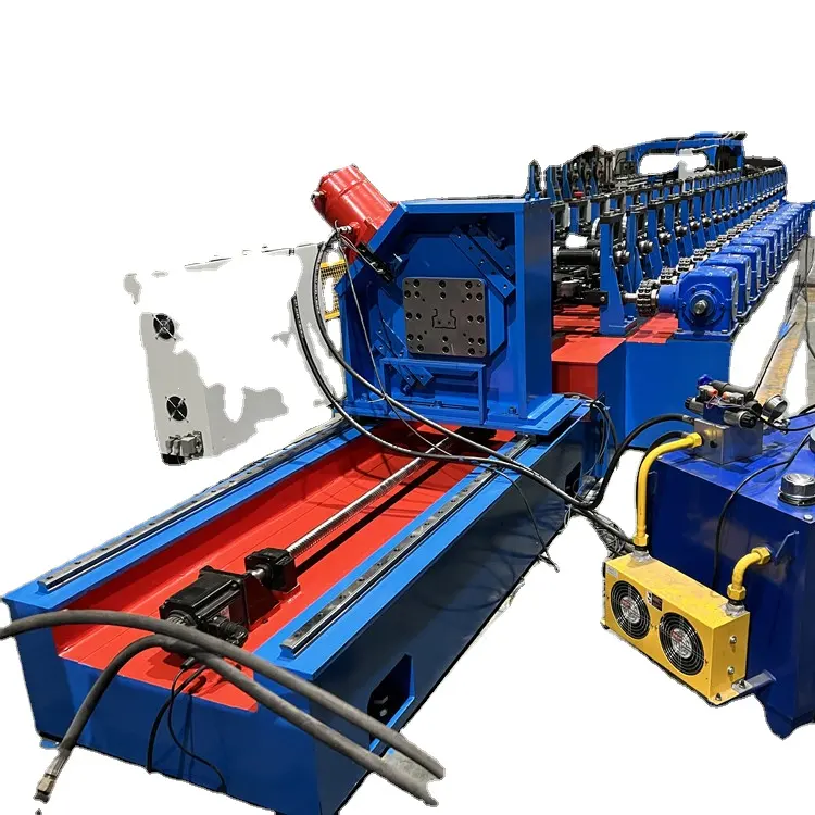 1.5-2.5mm width Auto Adjustable Column Upright racking Roll forming machine