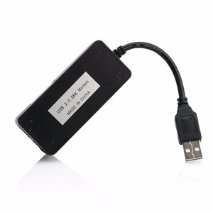 Módem de fax Puerto dual USB2.0 Controlador de módem externo 56K para Win 7/Win 8/Win 10/Win XP Módem USB - Product Image 5