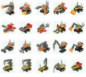 Makerzoid Big Building Blocks子供向け機械工学チーム、3歳以上の子供向け科学工学玩具 - Product Image 6