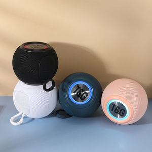 TG337 <strong>MINI</strong> Portable Wireless <strong>Speaker</strong> Colorful RGB Light FFabric TF Card <strong>USB</strong> Play Subwoofer Rotundity FM Radio Aux 3.5mm <strong>Input</strong> - Product Image 6