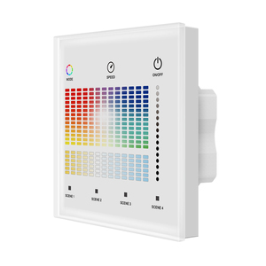 AC100V-220V Input RGB + CCT Touch Glass Panel Controller 2.4G RF DMX master T15-S 2 in1 funzione per RGB + CCT LED smart Lights - Product Image 2