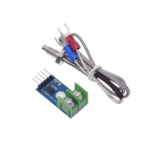 MAX6675 M12 K Tipo E Módulo de sonda de cable de termopar Sonda de sensor de temperatura con módulo Max6675 - Product Image 1