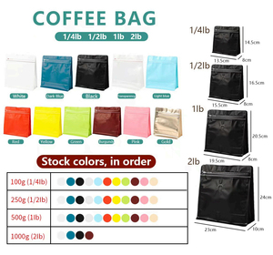ถุงยืนขนาดใหญ่สำหรับบรรจุภัณฑ์ชาพิมพ์ลายแบบกำหนดเอง - Product Image 5