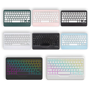 Suitable for Tablet Phone <strong>Computer</strong> Three Systems, Universal Wireless <strong>Keyboard</strong> 10&quot; Mini Ultra-Thin Portable <strong>Keyboard</strong> - Product Image 4