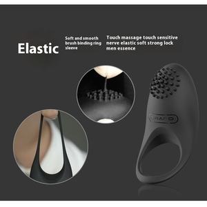 Lock Men Vibration Ring Selbstverteidigung Adult Male Stimulatory Sex Produkt Penis Ring Cover - Product Image 3