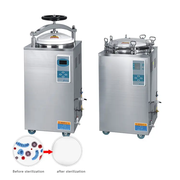 Esterilizador de vapor de doble tanque, Autoclave Vertical, personalizado, 400 L, a la venta