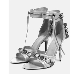 Große Größe Sandal ias De Damas Square Toe Schuhe Sandale Quaste New Fashion Frauen Luxus High Heels