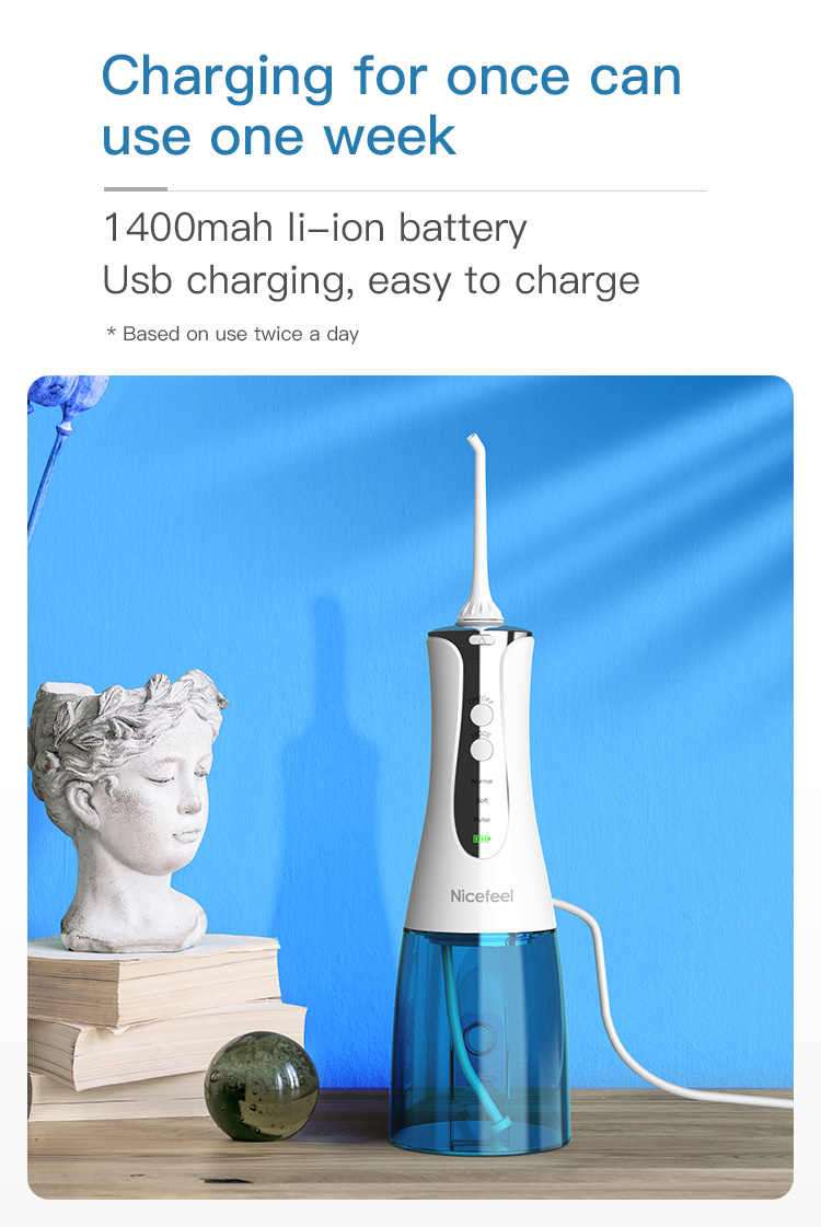 DC5V Oral Care Water Flosser RoHS Portable Water Jet Teeth Flosser