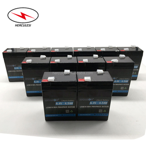 可充电6.4 V 6V 4500mAh 4.5Ah 6.4伏LiFePO4锂锂离子电池组的太阳能灯 - Product Image 3