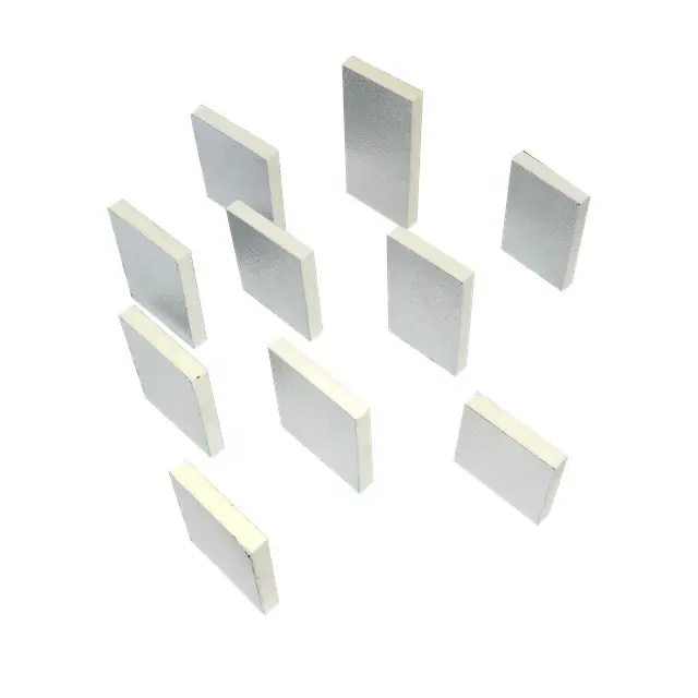 Prezzo di fabbrica b EN 13501-1 pannello isolante ad alta densità con rivestimenti in fogli di alluminio per rivestimento di pareti esistenti