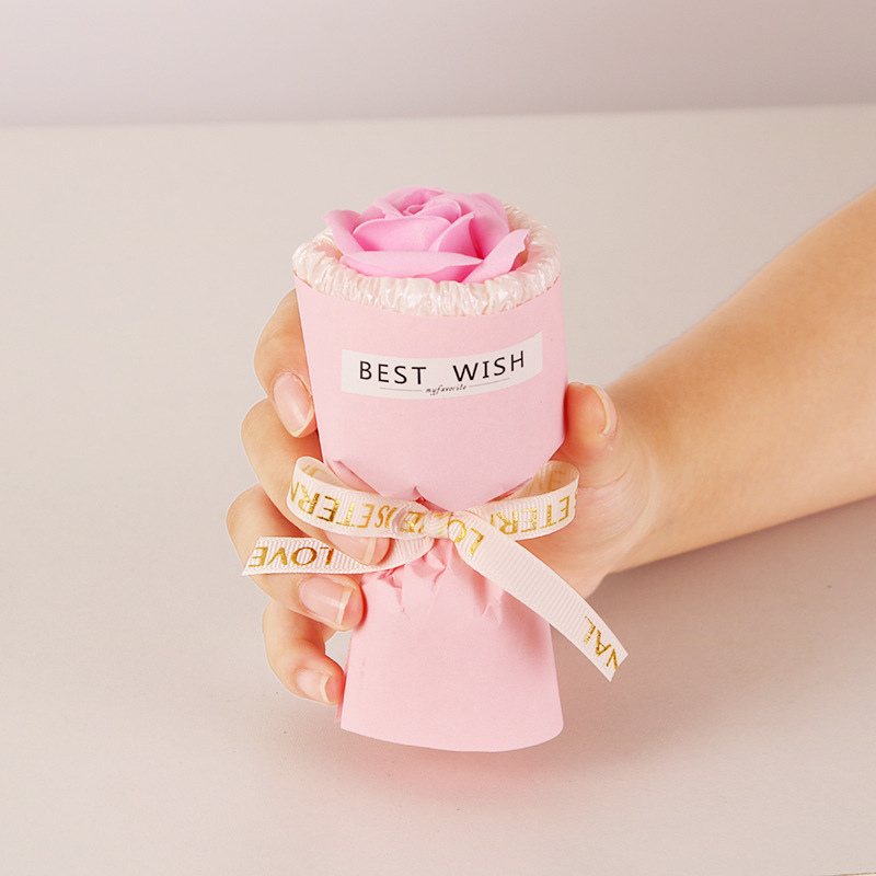 Pink mini rose bouquet