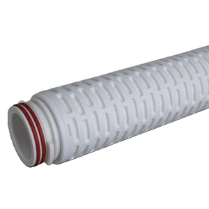 Absolute Rate Sterile 0.2 Micron Hydrophobic PTFE Membrane <strong>10</strong> Inch Pleated <strong>Filter</strong> for Tank Vent and Compressed Air Filtration - Product Image 4