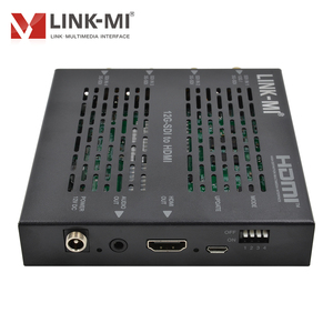 12G-SDI to <strong>HDMI</strong> Converter 4K60Hz, 18G, With Audio Extract to Analog <strong>Output</strong> DIP <strong>Switch</strong> Control 4ch 3G-SDI Converter