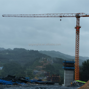 Tình trạng tốt <span class=keywords><strong>qtz315</strong></span> 75m bùng nổ 16ton flattop di động cẩu tháp - Product Image 6