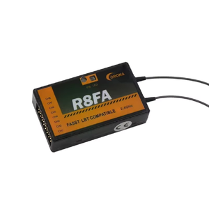 Corona R8FA 2.4Ghz 8CH Fasst FUTABA FASST uzaktan kumanda ile uyumlu alıcı T6EX T8FG 10CG 14SG 3PM RC FPV Drones için 4PKS - Product Image 4