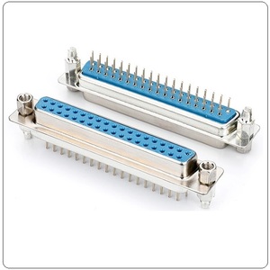 PCB V/T tipi için D-SUB 37Pin DB37 dişi 180 derece bağlayıcı DB 37pos - Product Image 4