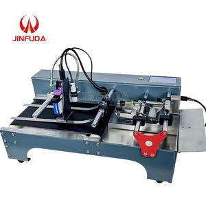 Neuankömmling Industrieller Tinten strahl drucker Verfalls datum Code Logo Batch Coding Druckmaschine mit Paging Feeder - Product Image 1