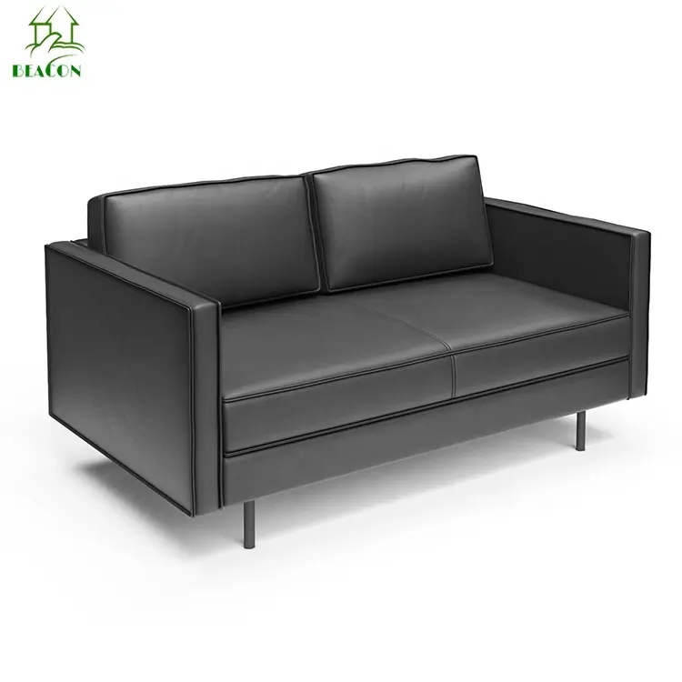 Hot sale modern design leather sofa for hotel lobby and Furniture living room sofa set