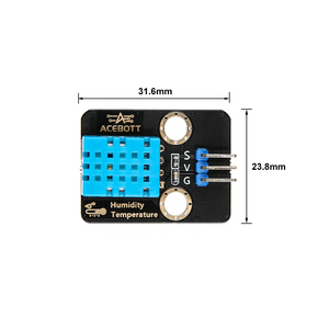 ACEBOTT Digital DHT11 Temperature and <strong>Humidity</strong> <strong>Sensor</strong> Module for <strong>Arduino</strong>
