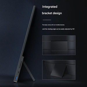 11.6 Inch Mini Monitor <strong>Raspberry</strong> <strong>Pi</strong> Screen <strong>HDMI</strong> Type-C Portable Monitor LCD <strong>Display</strong> for 4/3/2/Zero/B/B+ Leather Stand - Product Image 2