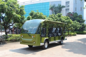 Điện tham quan xe buýt khách sạn khu nghỉ mát Bốn bánh xe off-road Golf giỏ hàng với chỗ ngồi thoải mái thu hút Xe tay ga - Product Image 3