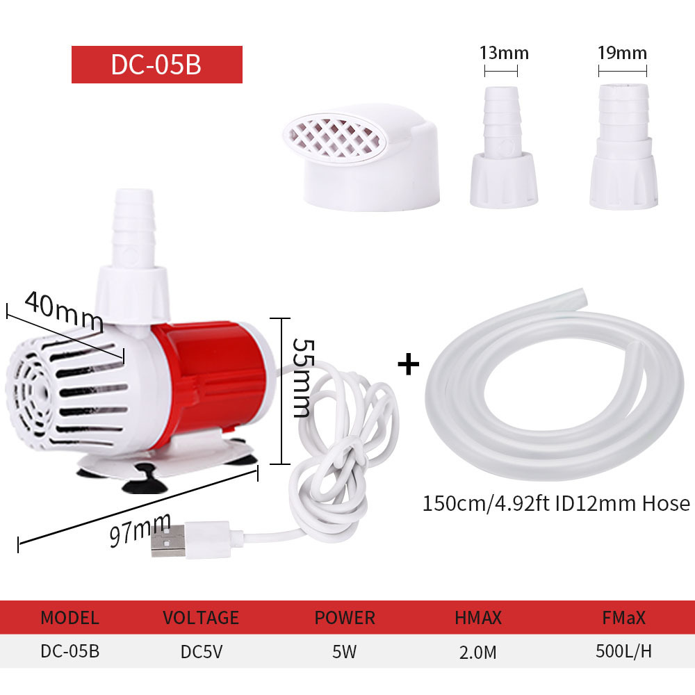 Tuyau d'eau Dc-5v/5w15m, diamètre intérieur 12mm