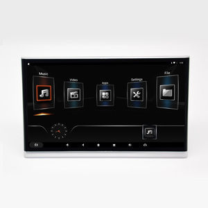 Universal 12,5 pulgadas Android coche pantalla táctil TV asiento trasero entretenimiento Panel Monitor HDMl salida Audio entrada soporte BT FM 4G - Product Image 1