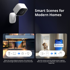 CAM-S2 SONOFF CAMスリムGen2 WiFiスマートホームセキュリティカメラ1080P HDモーション検出アラートナイトビジョンAlexa GoogleホームCAMS2 - Product Image 6