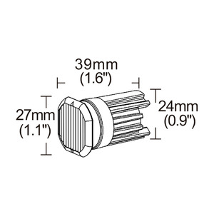 LED hideaway ışık küçük çakarlı lamba R65 onayı IP69K YL-308 - Product Image 5