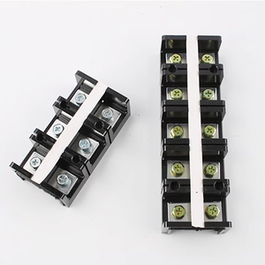 High Quality TC PCB Barrier Strip <strong>Fixed</strong> Type Grounding <strong>Terminal</strong> <strong>Blocks</strong> Screw Mounted Din Rail 2.5MM Splitter Connector - Product Image 1