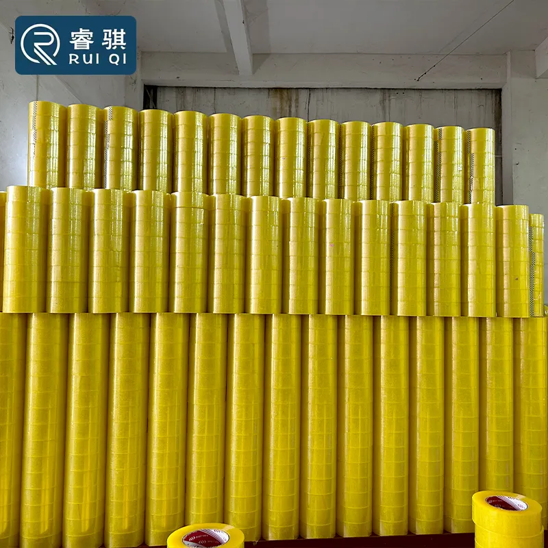 RuiQi Ruban adhésif transparent étanche Ruban adhésif écossé Ruban d'emballage de boîte Bopp par les fournisseurs