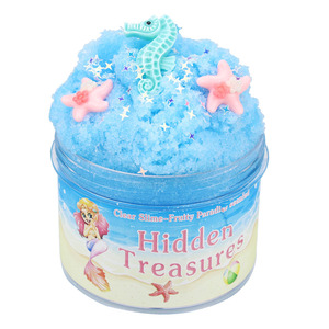 Ocean <strong>Cartoon</strong> Slime Cotton <strong>Clay</strong> Drawing New Colorful <strong>Clay</strong> Factory 100ml <strong>Clay</strong> Slime Kit for Kids - Product Image 1