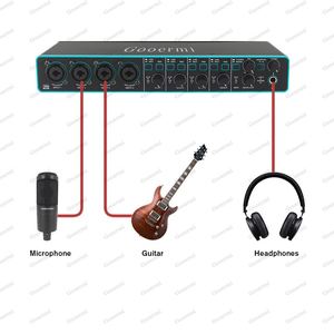 Multifunctional Audio Interface <strong>Sound</strong> Card for Wholesales Recordio <strong>Sound</strong> Card - Product Image 2