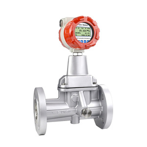 Medidor de flujo Vortex de precesión de aire comprimido, alarma de señal de salida de pulso, medidor de flujo de pantalla de conteo de alta calidad - Product Image 1